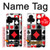S3463 ポーカーカード Poker Card Suit Samsung Galaxy S10 バックケース、フリップケース・カバー