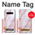 S3482 ピンクの大理石のグラフィックプリント Soft Pink Marble Graphic Print Samsung Galaxy S10 バックケース、フリップケース・カバー