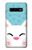S3542 かわいい猫漫画 Cute Cat Cartoon Samsung Galaxy S10 バックケース、フリップケース・カバー