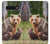 S3558 くまの家族 Bear Family Samsung Galaxy S10 バックケース、フリップケース・カバー