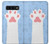 S3618 猫の足 Cat Paw Samsung Galaxy S10 バックケース、フリップケース・カバー