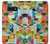 S3391 モザイクアートグラフィック Abstract Art Mosaic Tiles Graphic Samsung Galaxy S10e バックケース、フリップケース・カバー