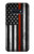 S3472 消防士細い赤線旗 Firefighter Thin Red Line Flag Samsung Galaxy S10e バックケース、フリップケース・カバー