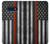 S3472 消防士細い赤線旗 Firefighter Thin Red Line Flag Samsung Galaxy S10e バックケース、フリップケース・カバー
