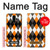 S3421 黒 オレンジ 白 アーガイルプラッド Black Orange White Argyle Plaid Samsung Galaxy S9 Plus バックケース、フリップケース・カバー