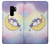S3485 かわいい眠りユニコーン Cute Unicorn Sleep Samsung Galaxy S9 Plus バックケース、フリップケース・カバー