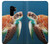 S3497 ウミガメ Green Sea Turtle Samsung Galaxy S9 Plus バックケース、フリップケース・カバー