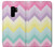 S3514 虹色ジグザグ Rainbow Zigzag Samsung Galaxy S9 Plus バックケース、フリップケース・カバー