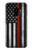 S3472 消防士細い赤線旗 Firefighter Thin Red Line Flag Samsung Galaxy S9 バックケース、フリップケース・カバー