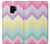 S3514 虹色ジグザグ Rainbow Zigzag Samsung Galaxy S9 バックケース、フリップケース・カバー