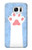 S3618 猫の足 Cat Paw Samsung Galaxy S7 バックケース、フリップケース・カバー