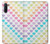 S3499 カラフルなハート柄 Colorful Heart Pattern Samsung Galaxy Note 10 バックケース、フリップケース・カバー