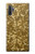 S3388 ゴールドラメグラフィックプリント Gold Glitter Graphic Print Samsung Galaxy Note 10 Plus バックケース、フリップケース・カバー