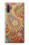 S3402 ペイズリー花柄 Floral Paisley Pattern Seamless Samsung Galaxy Note 10 Plus バックケース、フリップケース・カバー