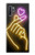 S3512 かわいいミニハート Cute Mini Heart Neon Graphic Samsung Galaxy Note 10 Plus バックケース、フリップケース・カバー