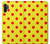 S3526 赤い水玉 Red Spot Polka Dot Samsung Galaxy Note 10 Plus バックケース、フリップケース・カバー