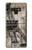 S3416 エッフェル塔の設計図 Eiffel Tower Blueprint Note 9 Samsung Galaxy Note9 バックケース、フリップケース・カバー