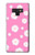 S3500 ピンクの花柄 Pink Floral Pattern Note 9 Samsung Galaxy Note9 バックケース、フリップケース・カバー