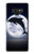 S3510 ドルフィン Dolphin Moon Night Note 9 Samsung Galaxy Note9 バックケース、フリップケース・カバー