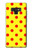 S3526 赤い水玉 Red Spot Polka Dot Note 9 Samsung Galaxy Note9 バックケース、フリップケース・カバー