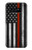 S3472 消防士細い赤線旗 Firefighter Thin Red Line Flag Note 8 Samsung Galaxy Note8 バックケース、フリップケース・カバー