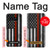 S3472 消防士細い赤線旗 Firefighter Thin Red Line Flag Note 8 Samsung Galaxy Note8 バックケース、フリップケース・カバー
