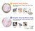 S3482 ピンクの大理石のグラフィックプリント Soft Pink Marble Graphic Print Note 8 Samsung Galaxy Note8 バックケース、フリップケース・カバー