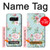 S3494 ヴィンテージローズポルカドット Vintage Rose Polka Dot Note 8 Samsung Galaxy Note8 バックケース、フリップケース・カバー