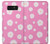S3500 ピンクの花柄 Pink Floral Pattern Note 8 Samsung Galaxy Note8 バックケース、フリップケース・カバー