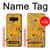 S3528 弾 黄色の金属 Bullet Rusting Yellow Metal Note 8 Samsung Galaxy Note8 バックケース、フリップケース・カバー