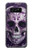 S3582 紫の頭蓋骨 Purple Sugar Skull Note 8 Samsung Galaxy Note8 バックケース、フリップケース・カバー