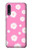 S3500 ピンクの花柄 Pink Floral Pattern Samsung Galaxy A70 バックケース、フリップケース・カバー