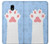 S3618 猫の足 Cat Paw Samsung Galaxy J3 (2018), J3 Star バックケース、フリップケース・カバー
