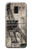 S3416 エッフェル塔の設計図 Eiffel Tower Blueprint Samsung Galaxy J6 (2018) バックケース、フリップケース・カバー