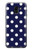 S3533 ブルーの水玉 Blue Polka Dot Samsung Galaxy J6 (2018) バックケース、フリップケース・カバー