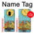 S3435 タロットカード月 Tarot Card Moon Samsung Galaxy A8 (2018) バックケース、フリップケース・カバー