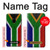 S3464 南アフリカの国旗 South Africa Flag Samsung Galaxy A8 (2018) バックケース、フリップケース・カバー