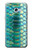 S3414 緑のヘビの鱗 グラフィックプリント Green Snake Scale Graphic Print Samsung Galaxy A5 (2017) バックケース、フリップケース・カバー
