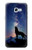 S3555 狼 Wolf Howling Million Star Samsung Galaxy A5 (2017) バックケース、フリップケース・カバー