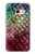 S3539 人魚の鱗 Mermaid Fish Scale Samsung Galaxy A3 (2017) バックケース、フリップケース・カバー