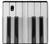 S3524 ピアノキーボード Piano Keyboard Samsung Galaxy J5 (2017) EU Version バックケース、フリップケース・カバー