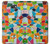S3391 モザイクアートグラフィック Abstract Art Mosaic Tiles Graphic Samsung Galaxy J7 Prime (SM-G610F) バックケース、フリップケース・カバー