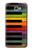 S3451 カラフルなピアノ Colorful Piano Samsung Galaxy J7 Prime (SM-G610F) バックケース、フリップケース・カバー