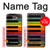 S3451 カラフルなピアノ Colorful Piano Samsung Galaxy J7 Prime (SM-G610F) バックケース、フリップケース・カバー