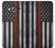 S3472 消防士細い赤線旗 Firefighter Thin Red Line Flag Samsung Galaxy J3 (2016) バックケース、フリップケース・カバー