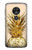 S3490 ゴールドパイナップル Gold Pineapple Motorola Moto G7 Play バックケース、フリップケース・カバー