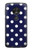S3533 ブルーの水玉 Blue Polka Dot Motorola Moto G7 Play バックケース、フリップケース・カバー