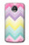 S3514 虹色ジグザグ Rainbow Zigzag Motorola Moto Z2 Play, Z2 Force バックケース、フリップケース・カバー