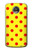S3526 赤い水玉 Red Spot Polka Dot Motorola Moto Z2 Play, Z2 Force バックケース、フリップケース・カバー
