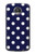 S3533 ブルーの水玉 Blue Polka Dot Motorola Moto Z2 Play, Z2 Force バックケース、フリップケース・カバー